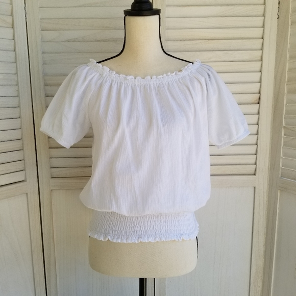 Michael Kors Tops - Michael Kors Woman’s White Top, Blouse. Size Med.